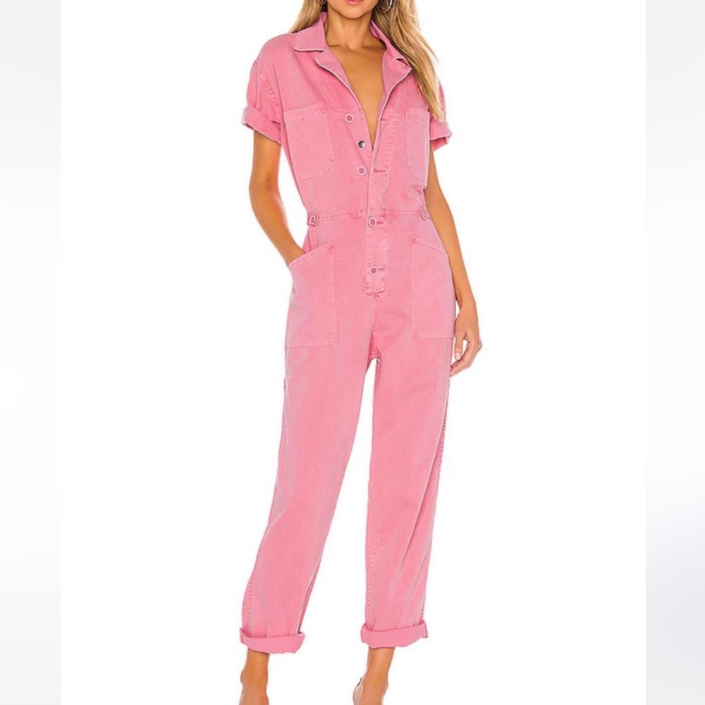 Pistola Grover Jumpsuit in Flamingo